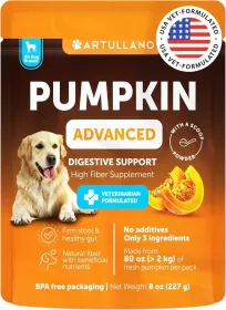 Do Not Sell On Amazon Pumpkin Powder For Dogs Digestive Support 8 OZ Fiber Supplement For Constipation For Gut Balance Healthy Skin Digestion Glands F