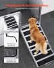 VEVOR 304 Stainless Steel Dog Washing Station, 50 Inch Pet Grooming Tub with Non-Slip Low-Slope Ramp, Storage Drawer, Hot & Cold Faucet