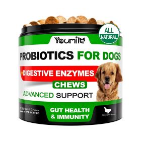 Youmile Probiotics For Dogs Soft Chews For Seasonal Allergies, Gut, And Digestive Health. Vet-Reviewed, Premium-Quality Ingredients - Supplements Dog (Option: Probiotics For Dog)