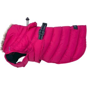 Alpine Extreme Weather Puffer Coat (Color: Pink Peacock, size: 2X-Large)